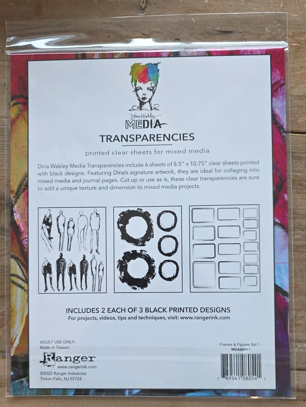 New Dina Wakley Media Transparencies